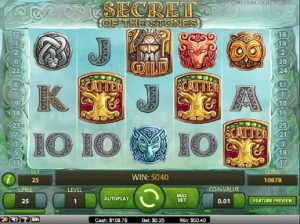 Secret of the stones screenshot bonus free spins